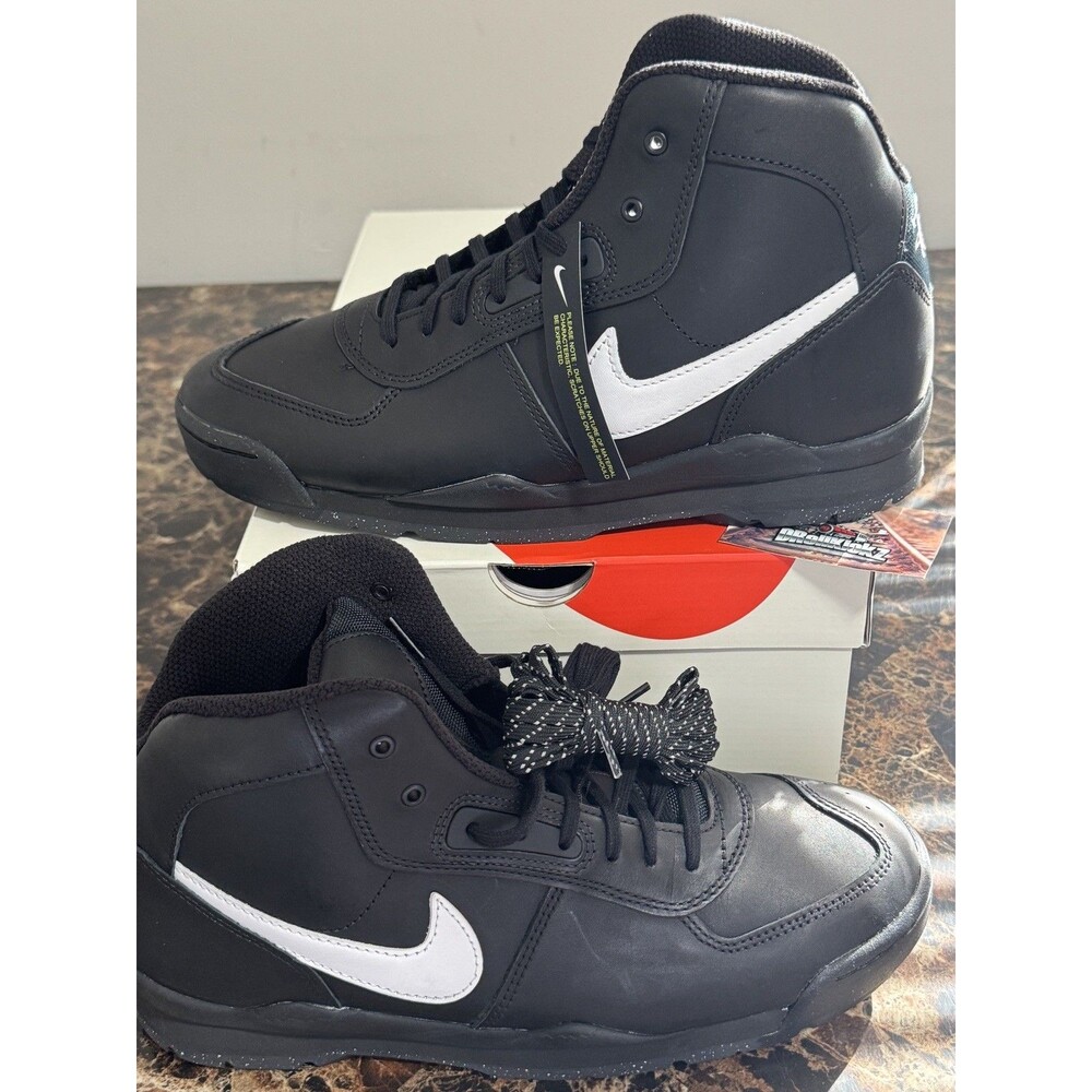 NEW Stussy X Nike Air Baltoro Black White HV0484-001 Men's Size 11.5